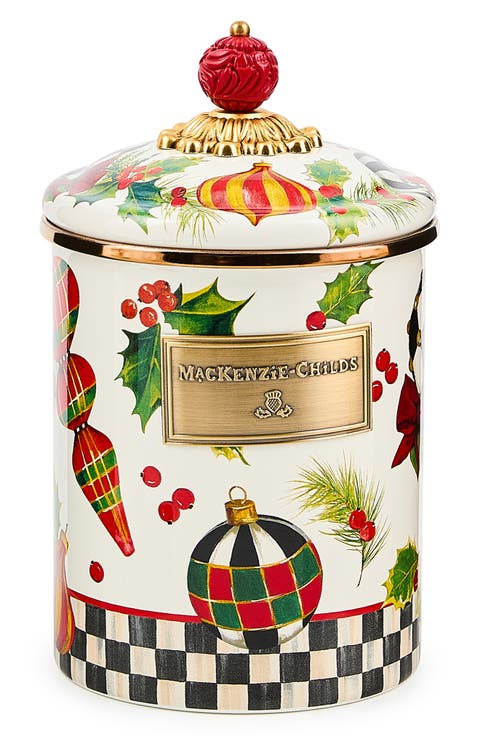 Deck the Halls Medium Canister