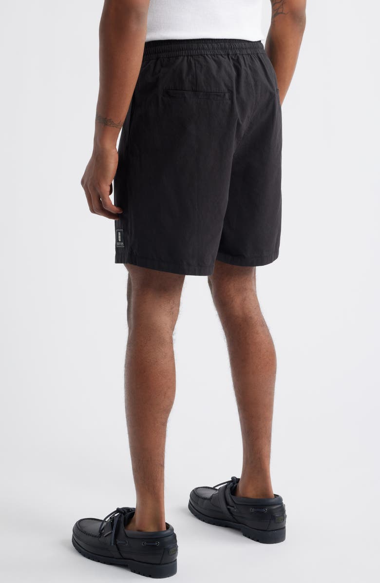 STANDARD ISSUE Camp Pleated Shorts, Alternate, color, Black