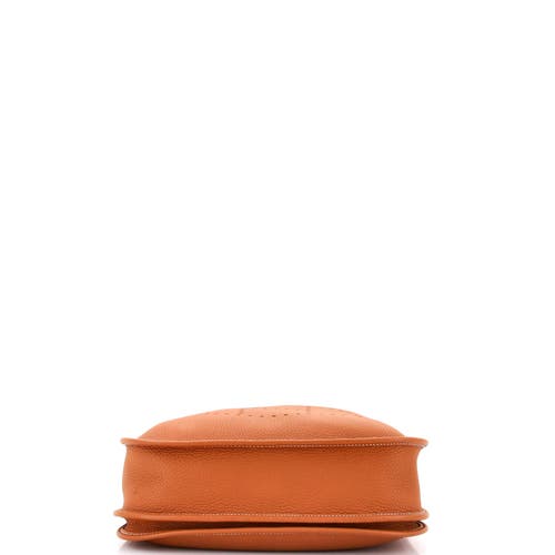 Pre-owned Hermes Hermes Evelyne Bag Gen Iii Clemence Pm In Brown