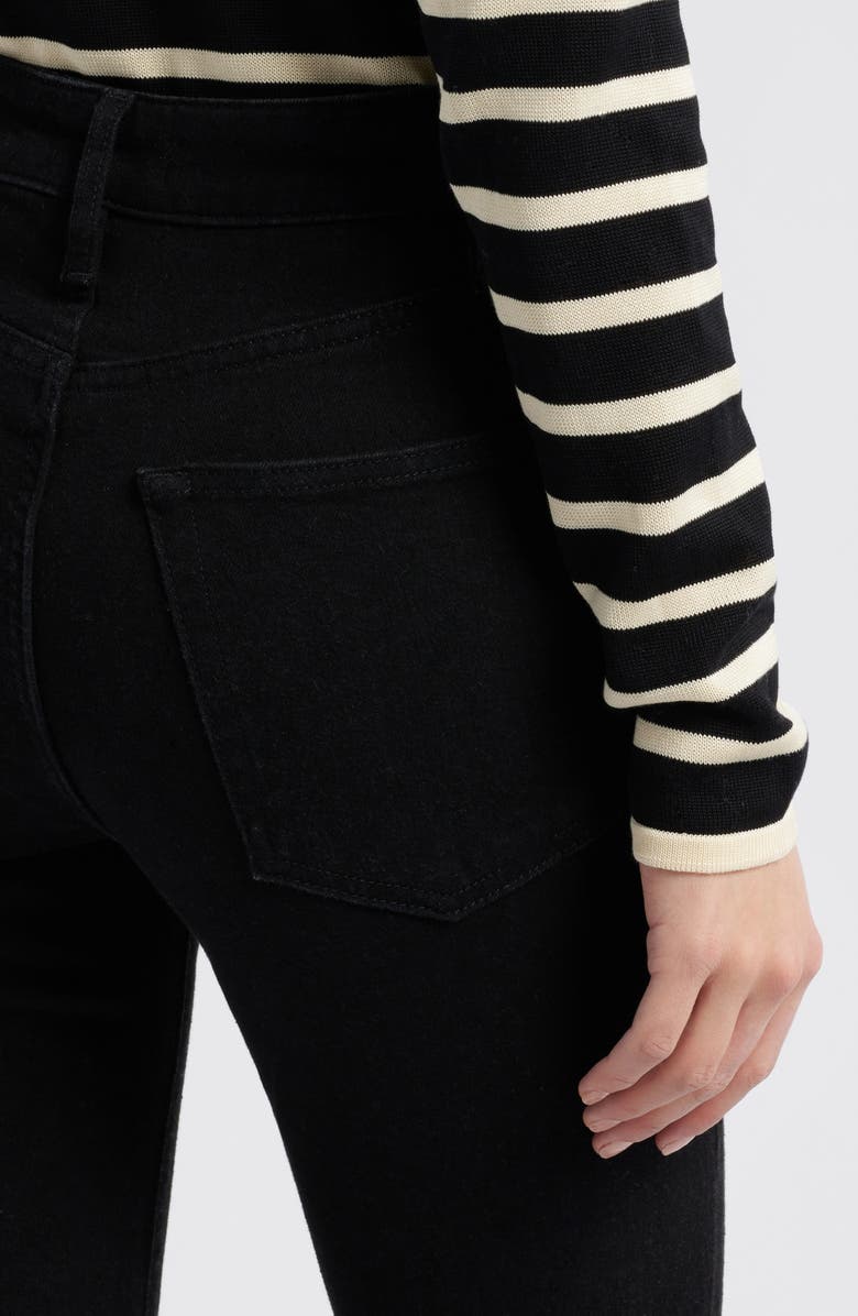 FRAME The Pixie Arrow High Waist Relaxed Bootcut Jeans, Alternate, color, Smokescreen