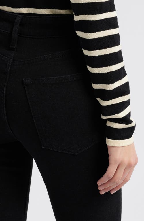 Frame Reboot Super Stretch High-rise Bootcut Jeans In Smokescreen