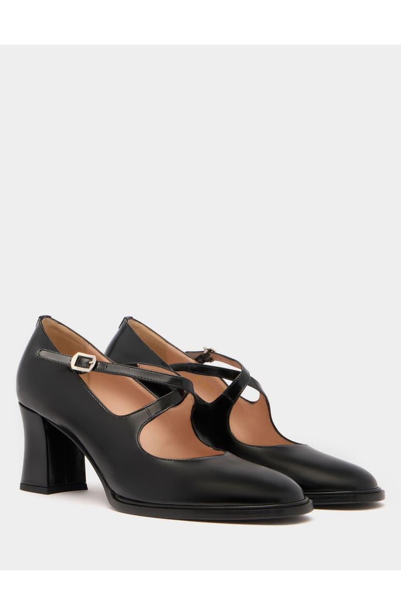 Bally Saule Mary-Jane Pump, Alternate, color, Black