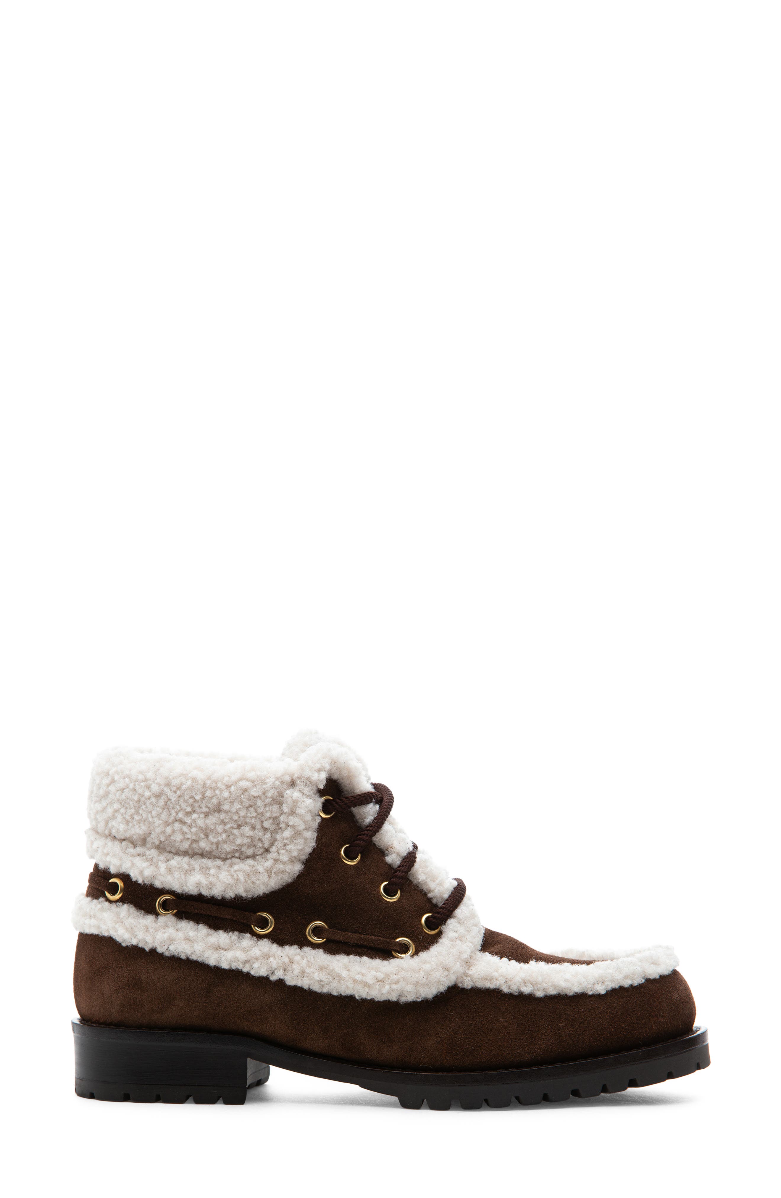 Zoe Faux Fur Trim Boot, Alternate, color, TAN