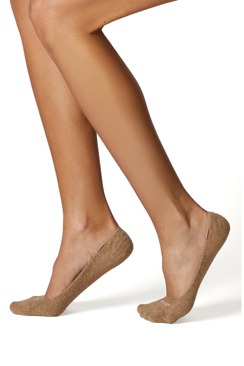 Assorted 3-Pack Cotton Blend No-Show Socks, Main, color, BROWN