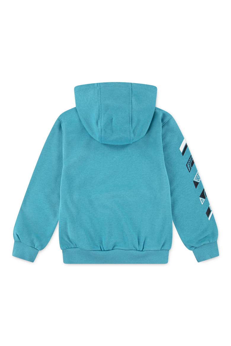 Kids' Outside the Lines Graphic Hoodie, Alternate, color, DUSTY CACTUS