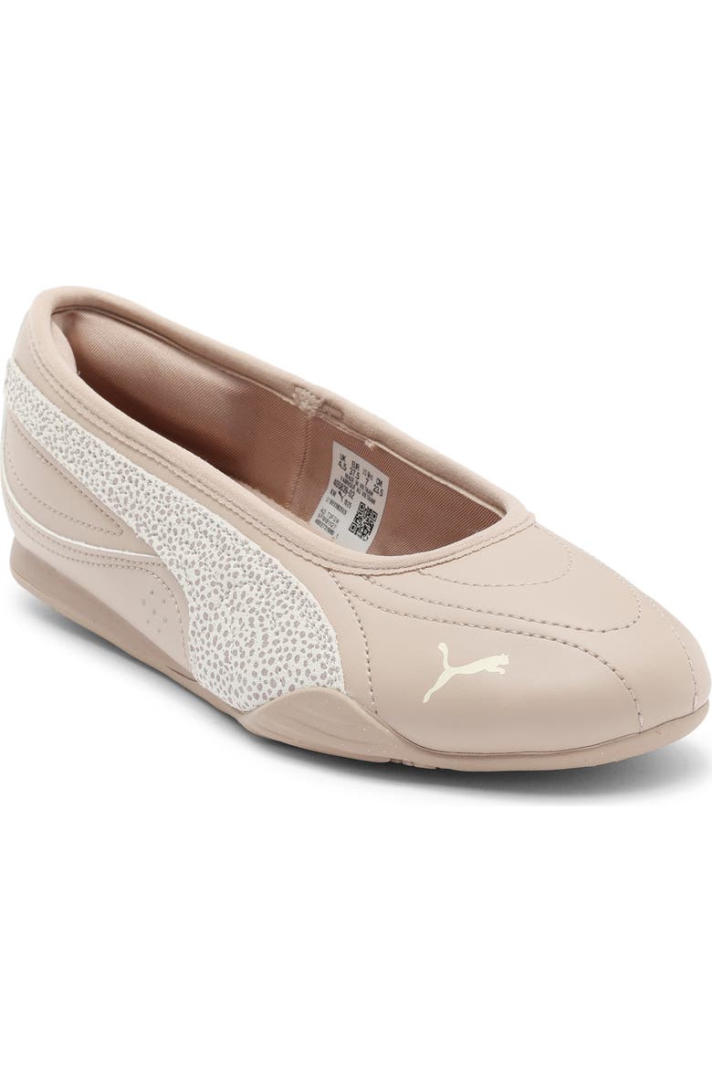 PUMA Catch Soleil Ballerina Flat, Main, color, Rose Latte/ Frosted Ivory/ Gld
