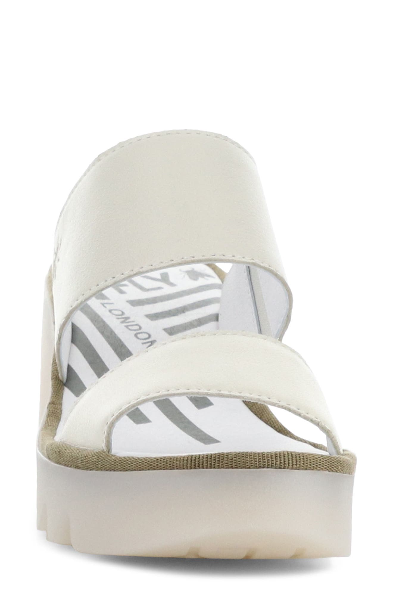 Besy Platform Sandal, Alternate, color, 009 OFF WHITE MOUSSE