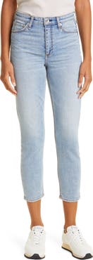 rag & bone/JEAN rag & bone Nina High Waist Ankle Cigarette Jeans