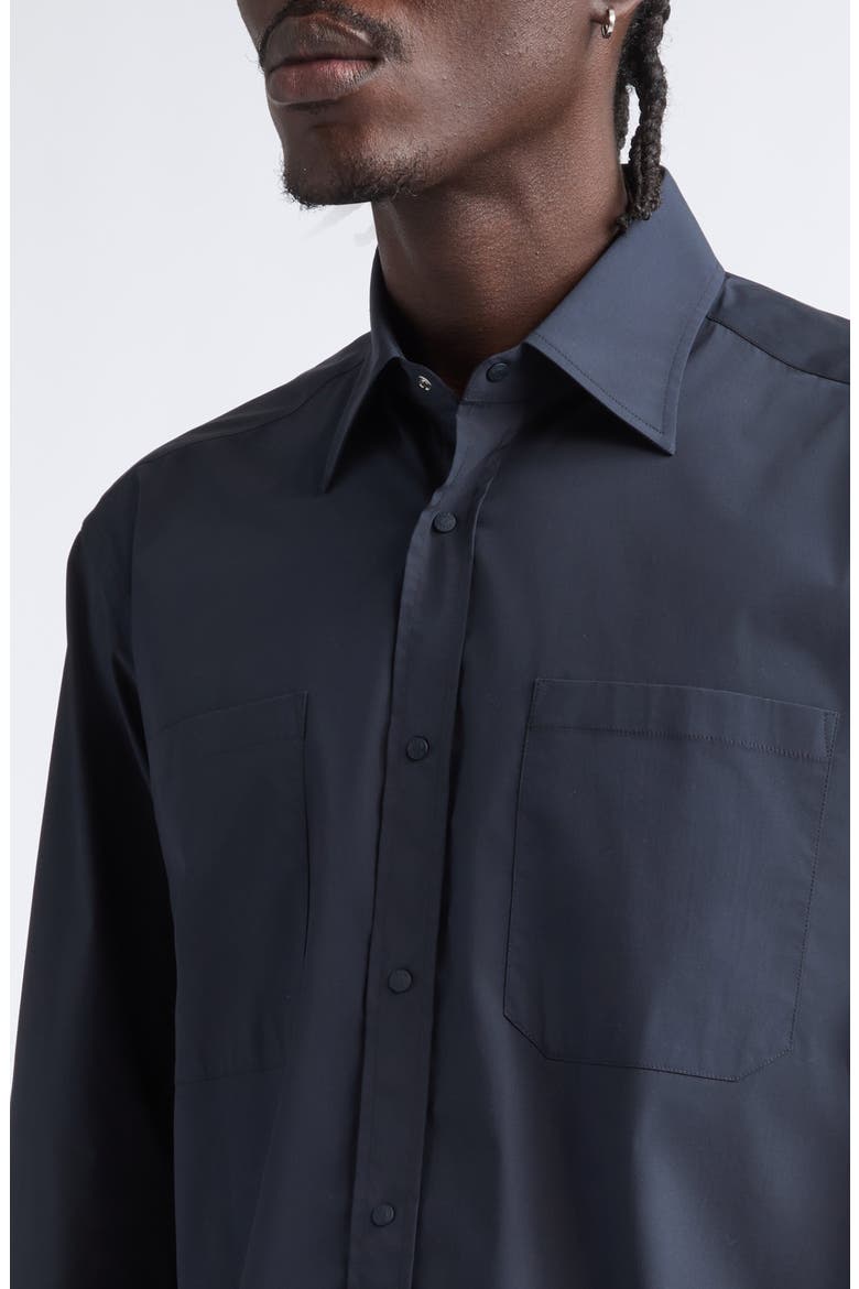 Stretch Modal Shirt Jacket, Alternate, color, 9200 NAVY