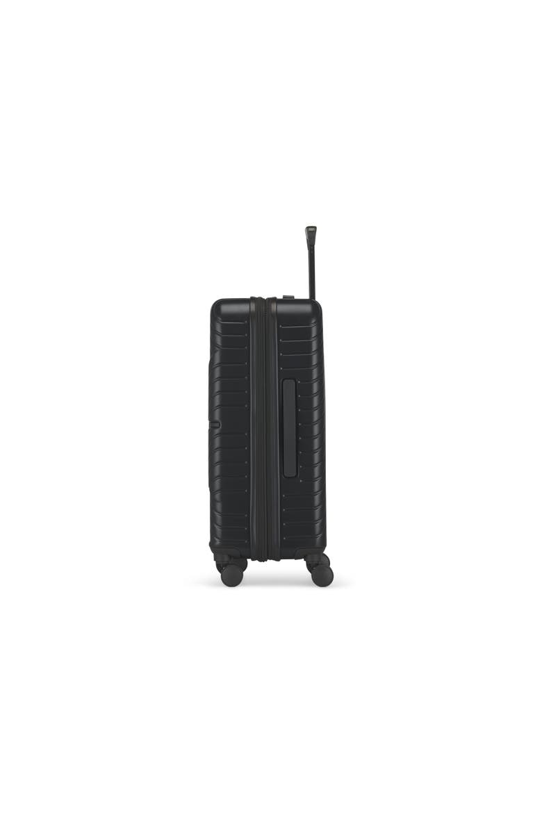 Berlin Hardside Medium Luggage with Expansion, Alternate, color, Charcoal