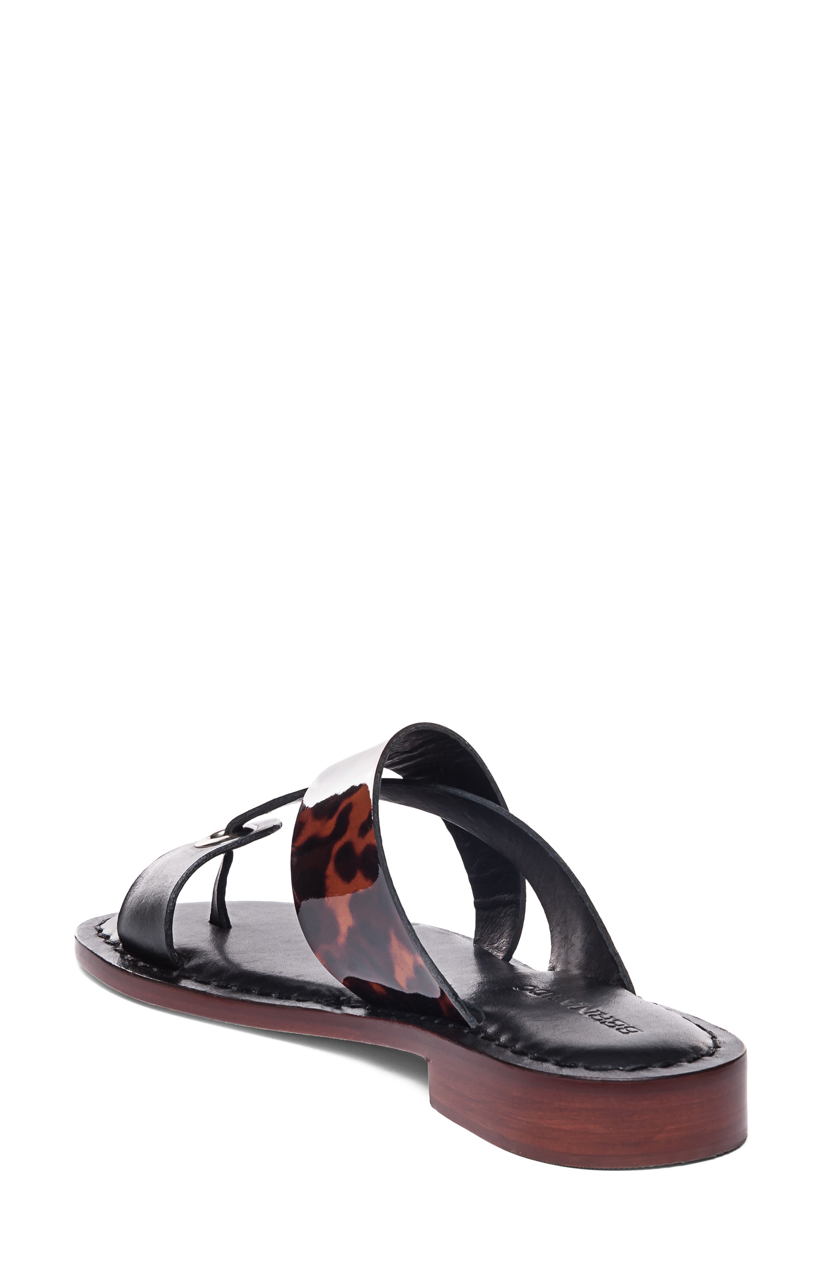 Tia Sandal, Alternate, color, BLACK/ TORTOISE