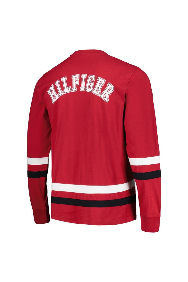 Men's Tommy Hilfiger Cardinal/Black Arizona Cardinals Nolan Long Sleeve T-Shirt, Alternate, color, Cardinal