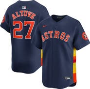 Nike Men's Nike Jose Altuve Navy Houston Astros Alternate Limited Player Jersey