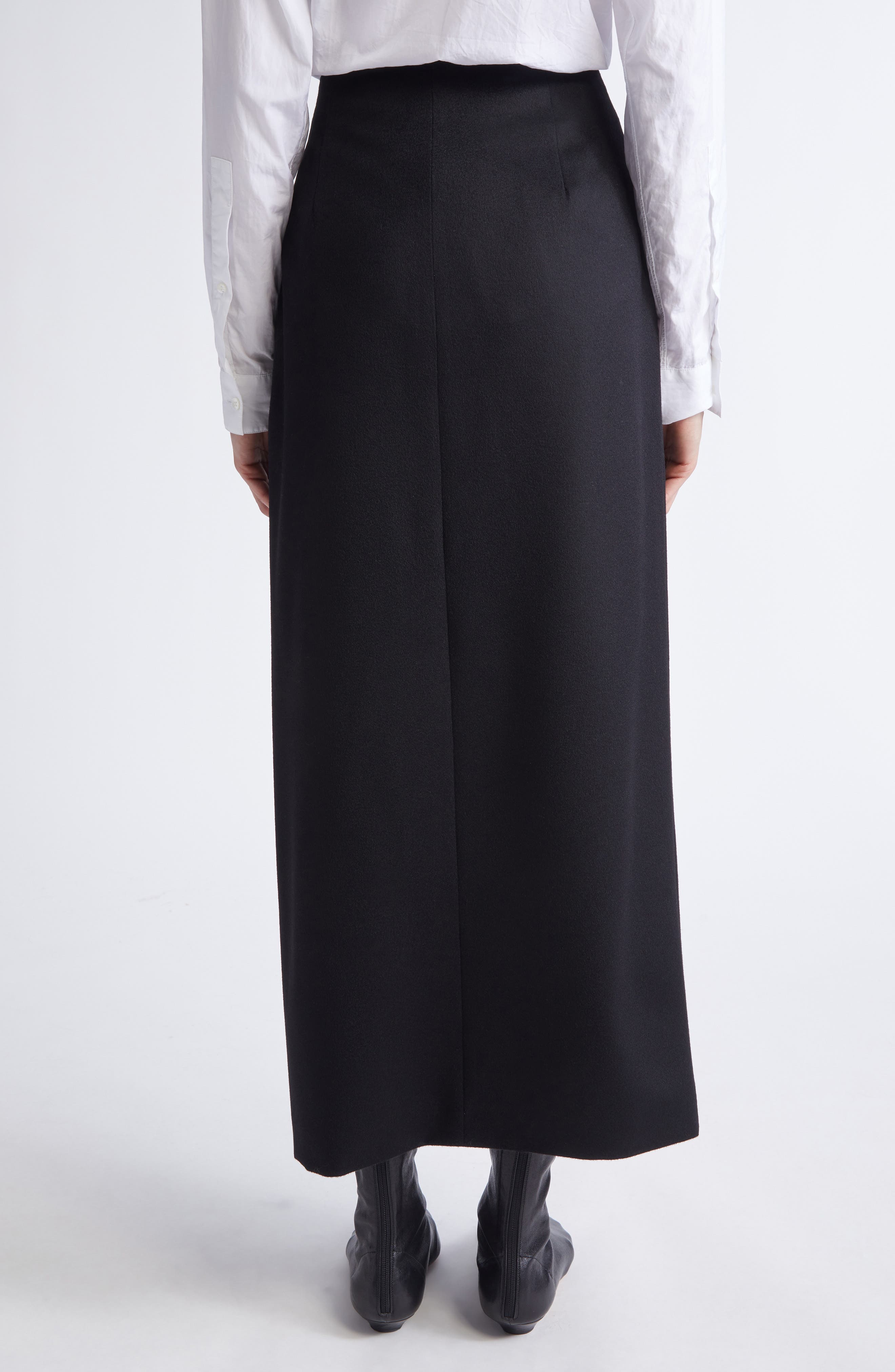 Adorato Wool Wrap Skirt - image 2