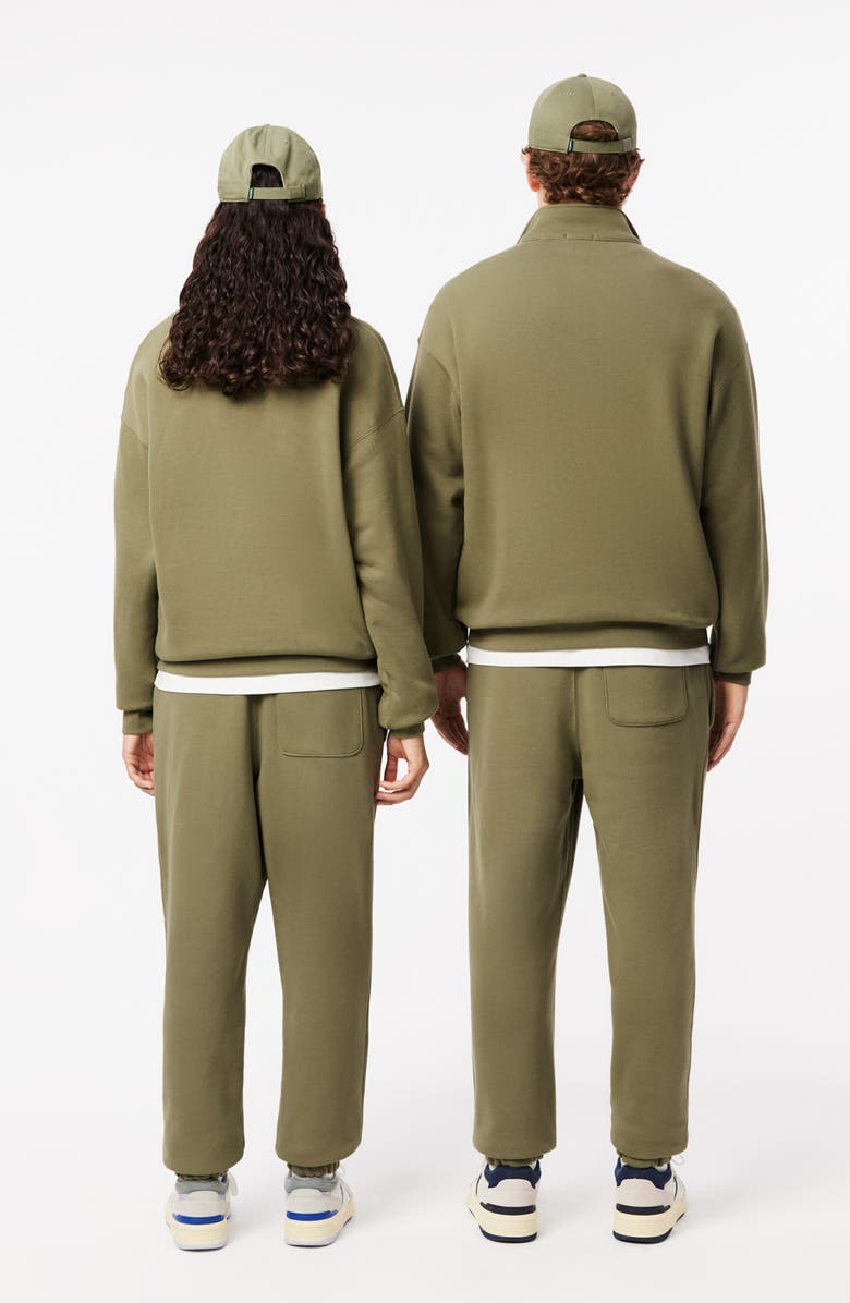 Lacoste Relaxed Fit Cotton Sweatpants, Alternate, color, Khaki