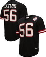 Mitchell & Ness Men's Mitchell & Ness Lawrence Taylor Black New York Giants Retired Player Name & Number Mesh Top