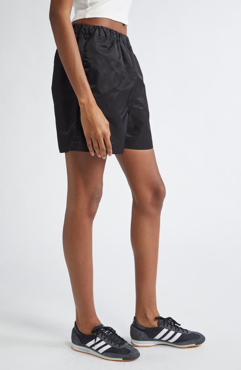 Sporty & Rich Running Woman Nylon Shorts, Alternate, color, 