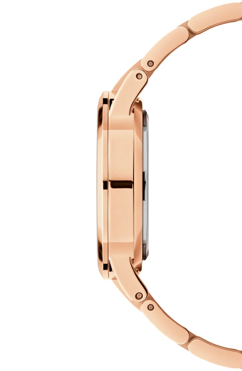 Daniel Wellington Iconic Link Emerald Bracelet Watch, 36mm, Alternate, color, 