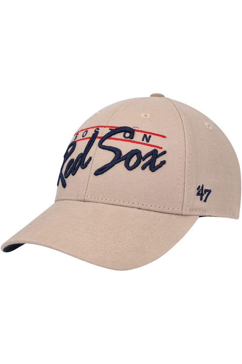 Men's '47 Khaki Boston Red Sox Atwood MVP Adjustable Hat, Alternate, color, Khaki