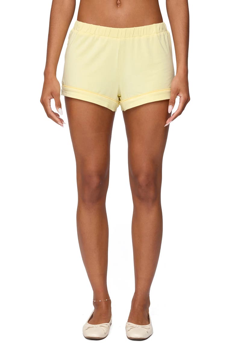 Tezlie Shorts, Main, color, YELLOW