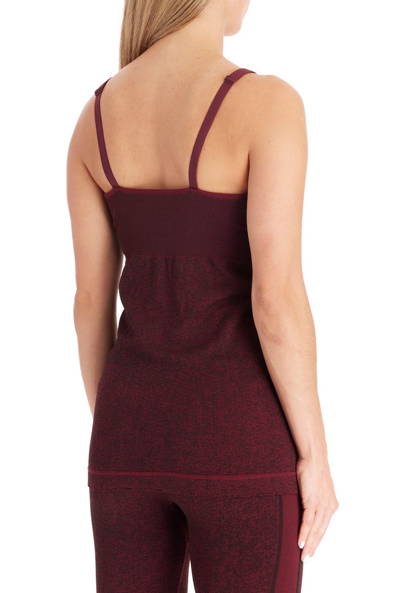 Seamless Nursing Tank Top, Alternate, color, BURGUNDY JACQUARD
