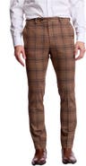 PAISLEY & GRAY Downing Slim Fit Plaid Dress Pants