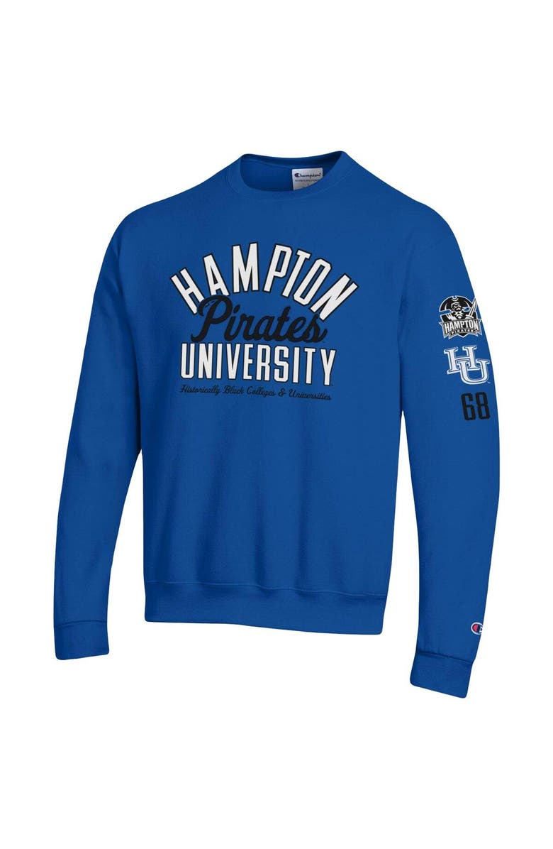 Champion Men's Champion Royal Hampton Pirates 2-Hit Powerblend Pullover Sweatshirt, Alternate, color, 
