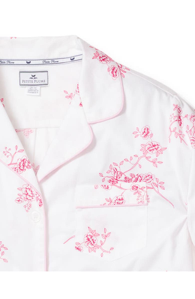 Petite Plume English Rose Pajamas, Alternate, color, 