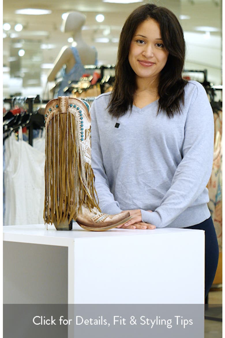 Embroidered Fringe Western Boot video