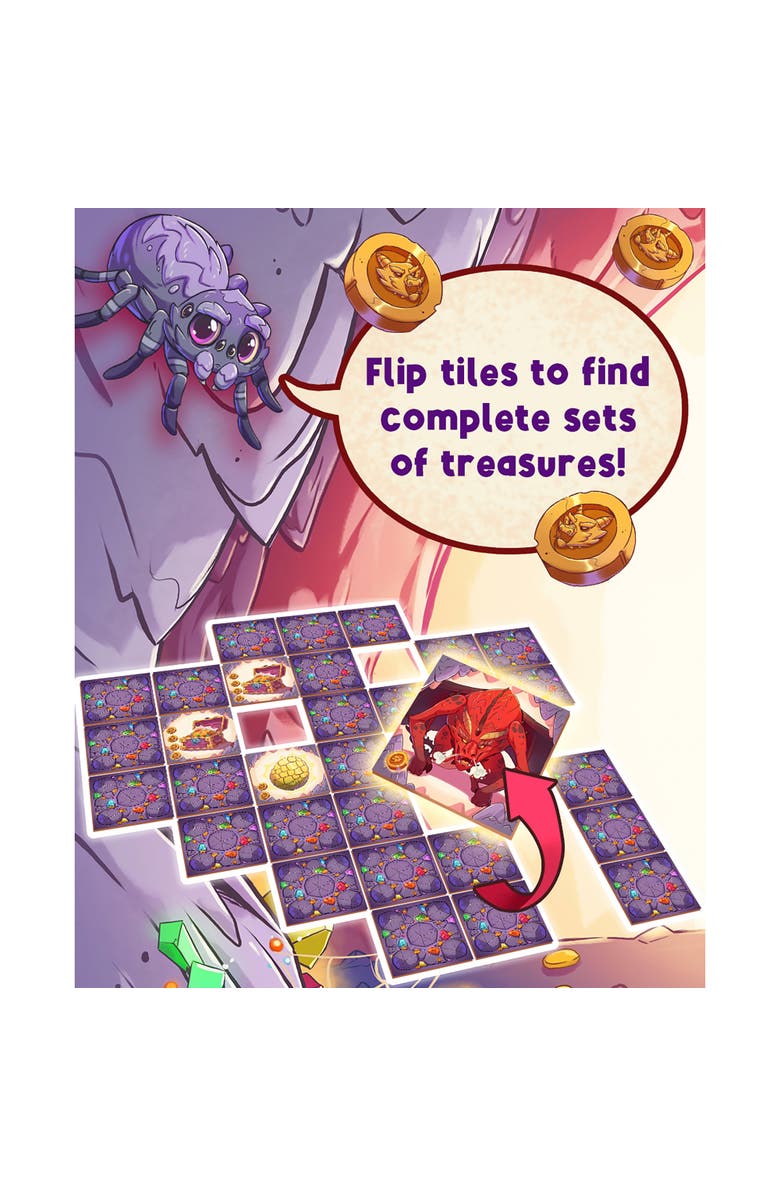 FoxMind Games Treasure Of The Dragons Tile Matching Game, Alternate, color, Multicolored
