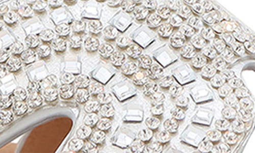 Yoki Kids' Embellished Sandal In Silver