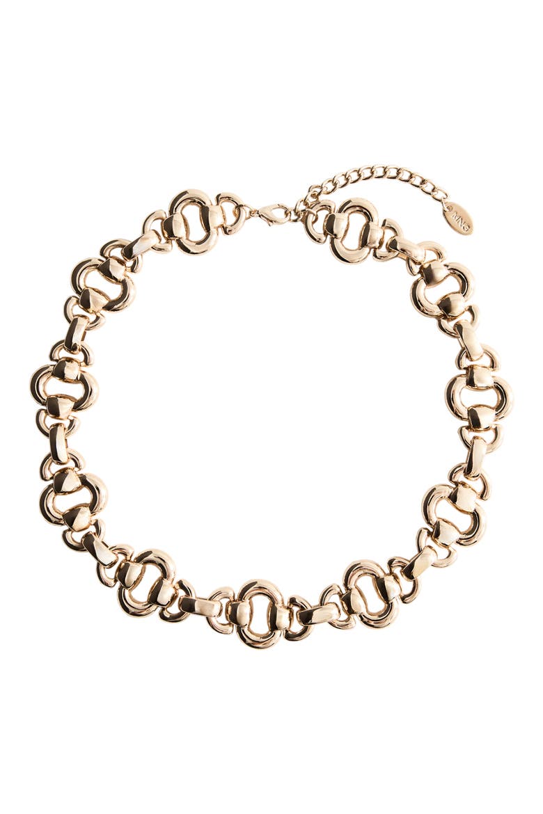 Link Necklace, Main, color, GOLD