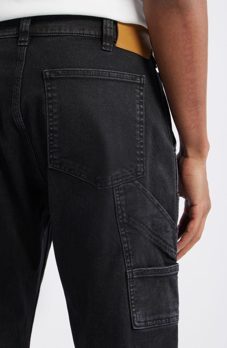 Corridor Stretch Denim Carpenter Jeans, Alternate, color, Black