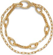 Lady Grey Dual Chain Bracelet
