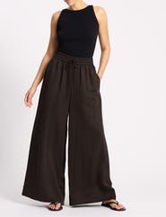 Albaray Relaxed Tencel Wide-Leg Trousers