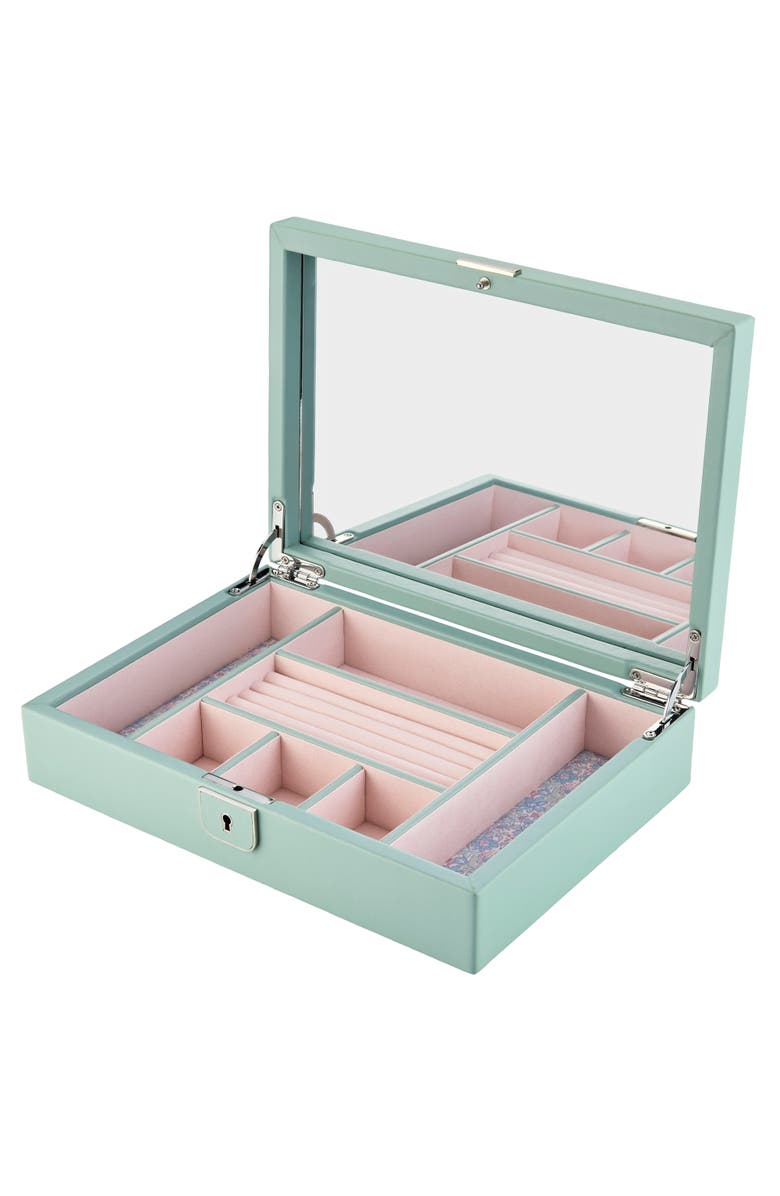 WOLF X LIBERTY Medium Jewelry Box, Alternate, color, Sage