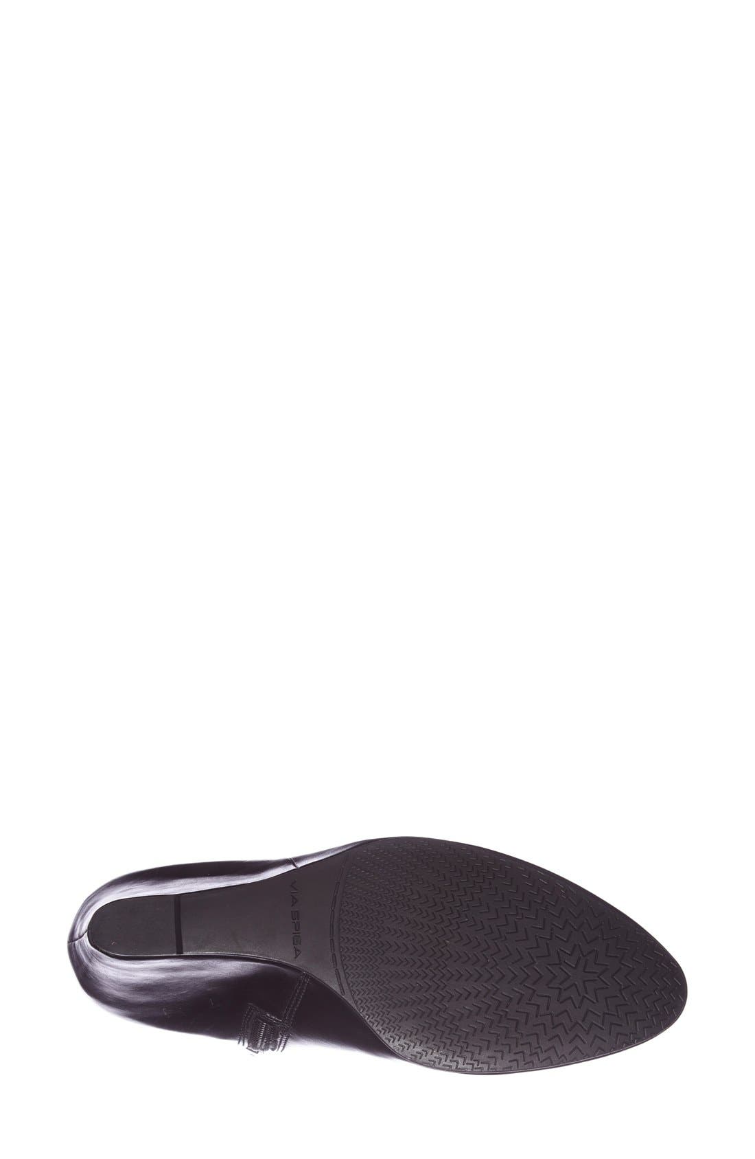 'Abri' Wedge Bootie, Alternate, color, BLACK CALF