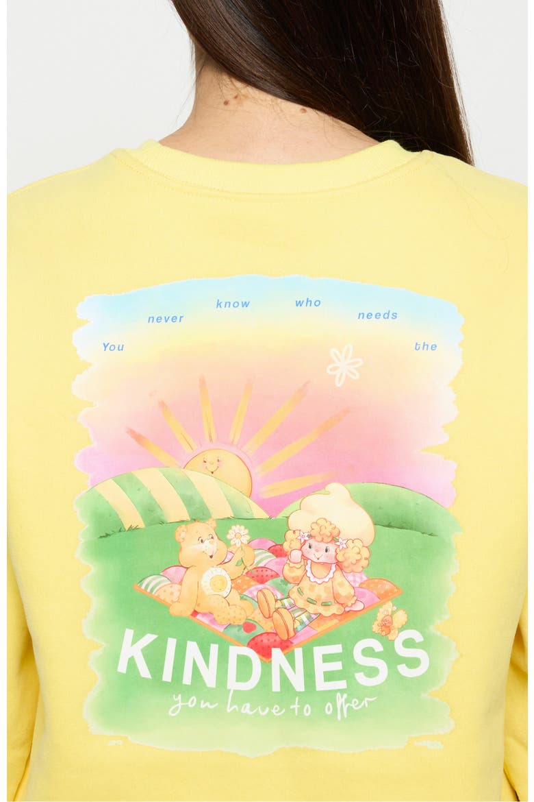 OFFER KINDNESS CREWNECK, Alternate, color, YELLOW