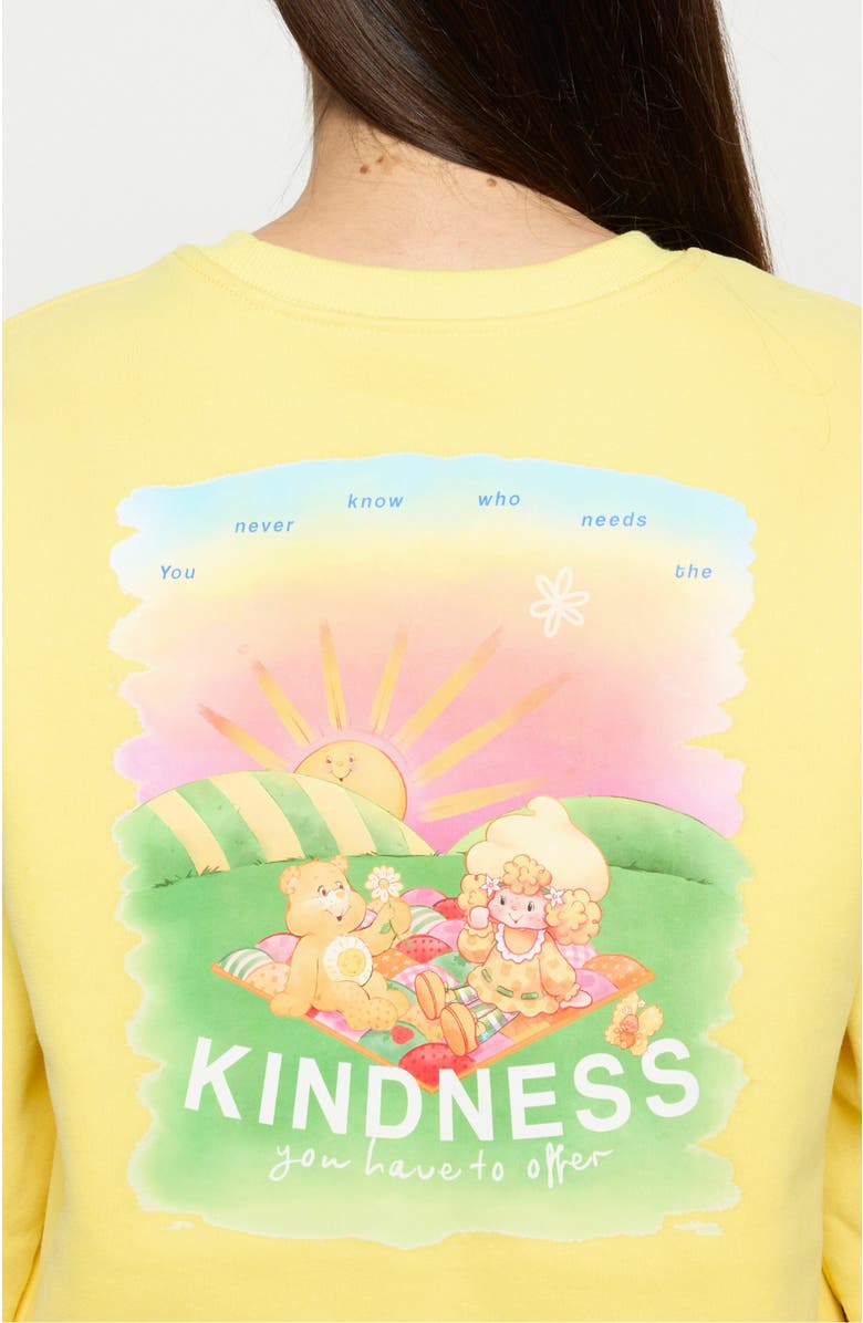 Samii Ryan OFFER KINDNESS CREWNECK, Alternate, color, Yellow