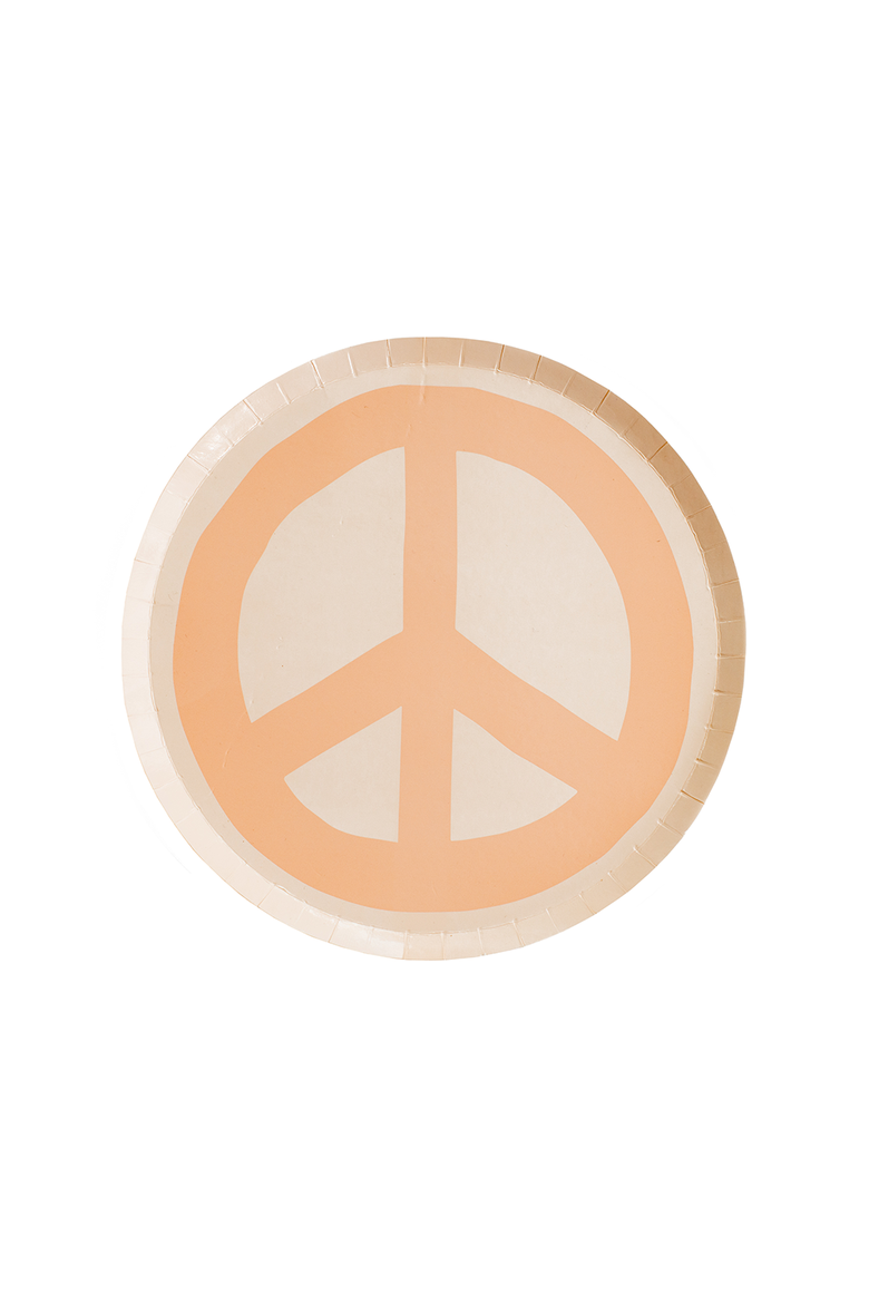 Peace & Love Peace Dessert Plates, Main, color, Assorted Pre-Pack