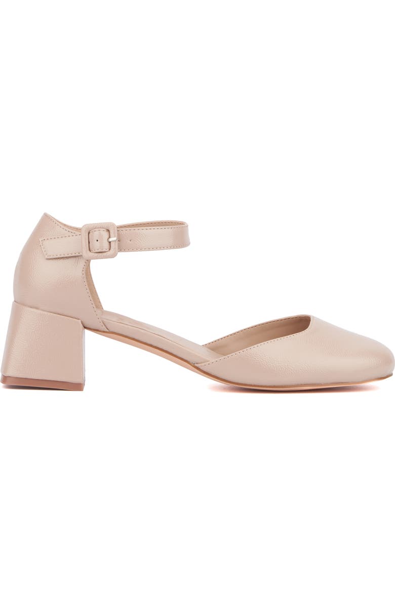 OLIVIA MILLER Ascendant Block Heel Pump, Alternate, color, Beige