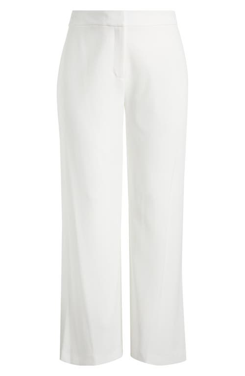 Tahari Asl Wide Leg Pants In White