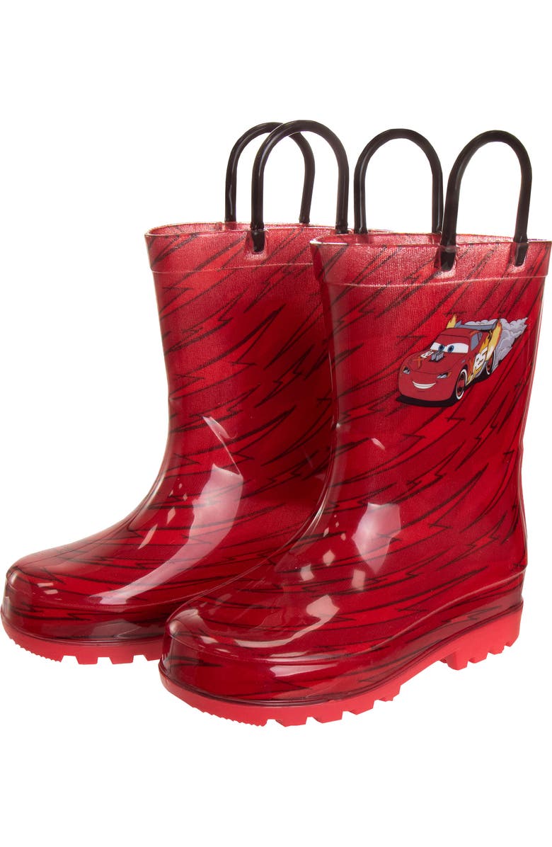 JOSMO Kids' Disney Cars Rain Boot, Alternate, color,