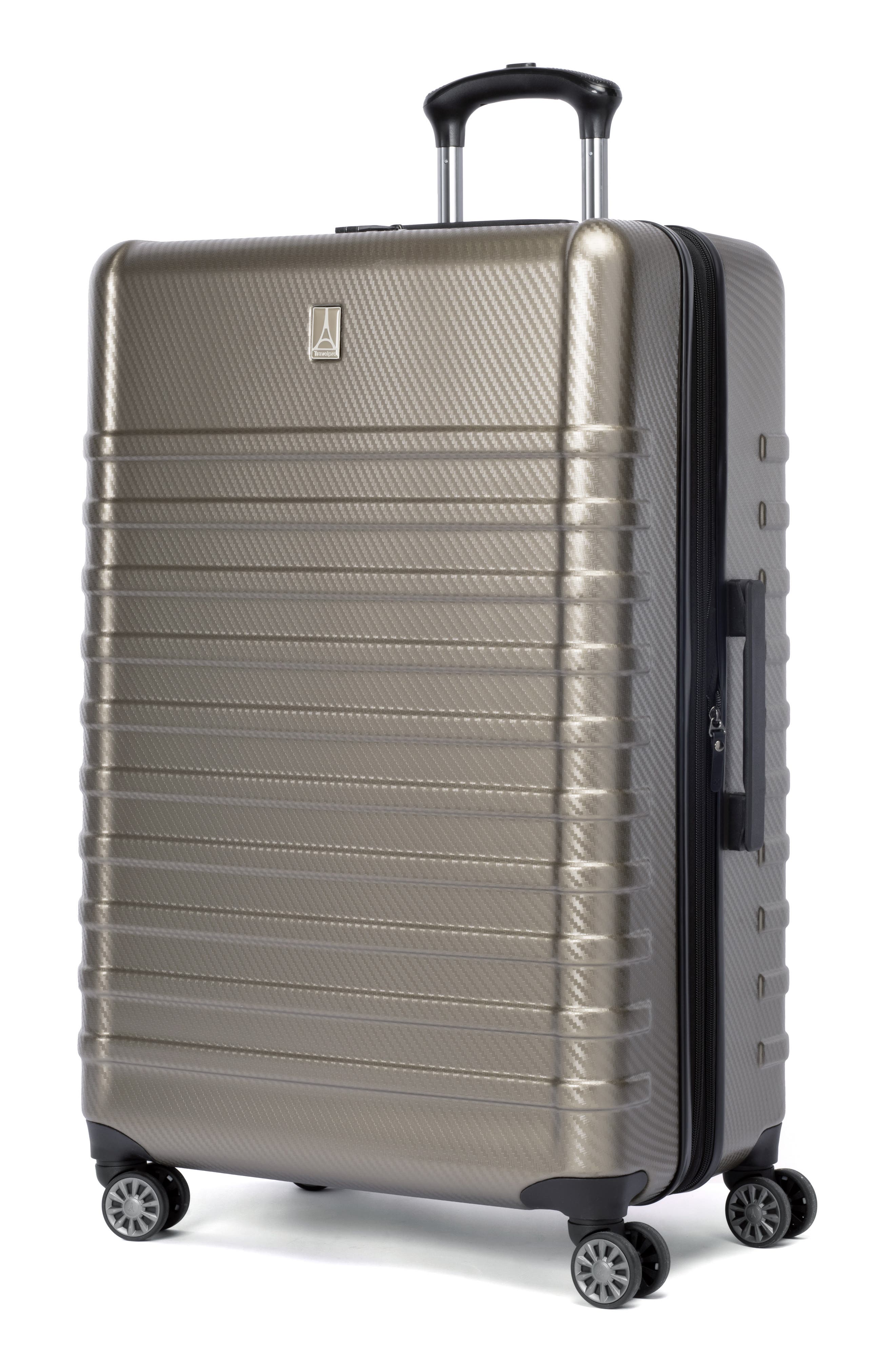 TRAVELPRO Rollmaster<sup>™</sup> Lite 2 28-Inch Expandable Hardside Spinner Luggage, Alternate, color, Gold Carbon Fiber