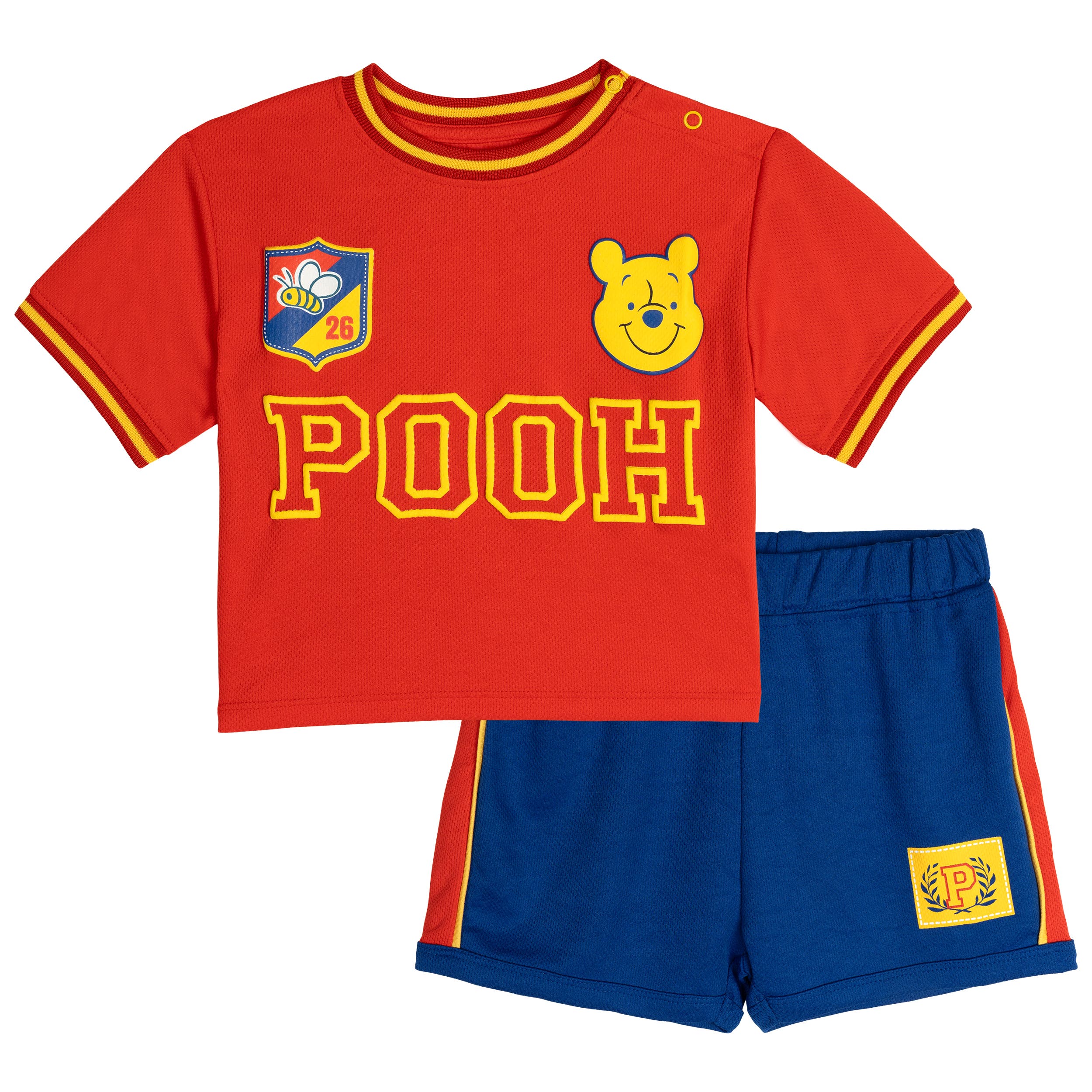selected Pooh Red Blue Yellow