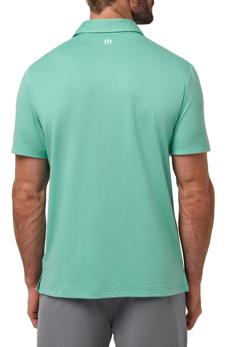 TravisMathew Featherweight Polo, Alternate, color, Wasabi