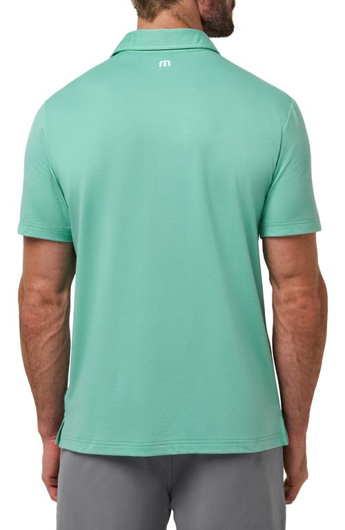 Travismathew Featherweight Polo In Green
