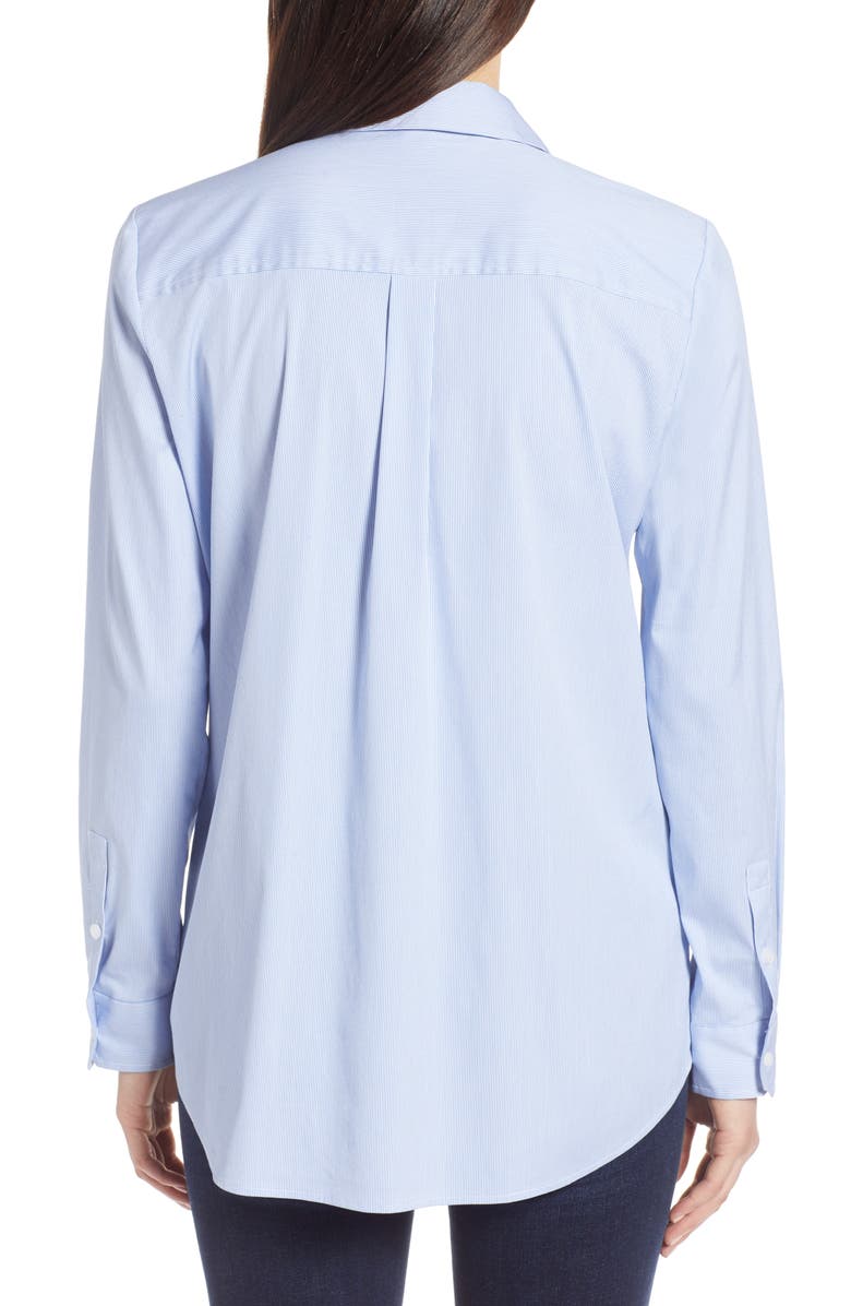 Halogen<sup>®</sup> Stretch Woven Shirt, Alternate, color, 