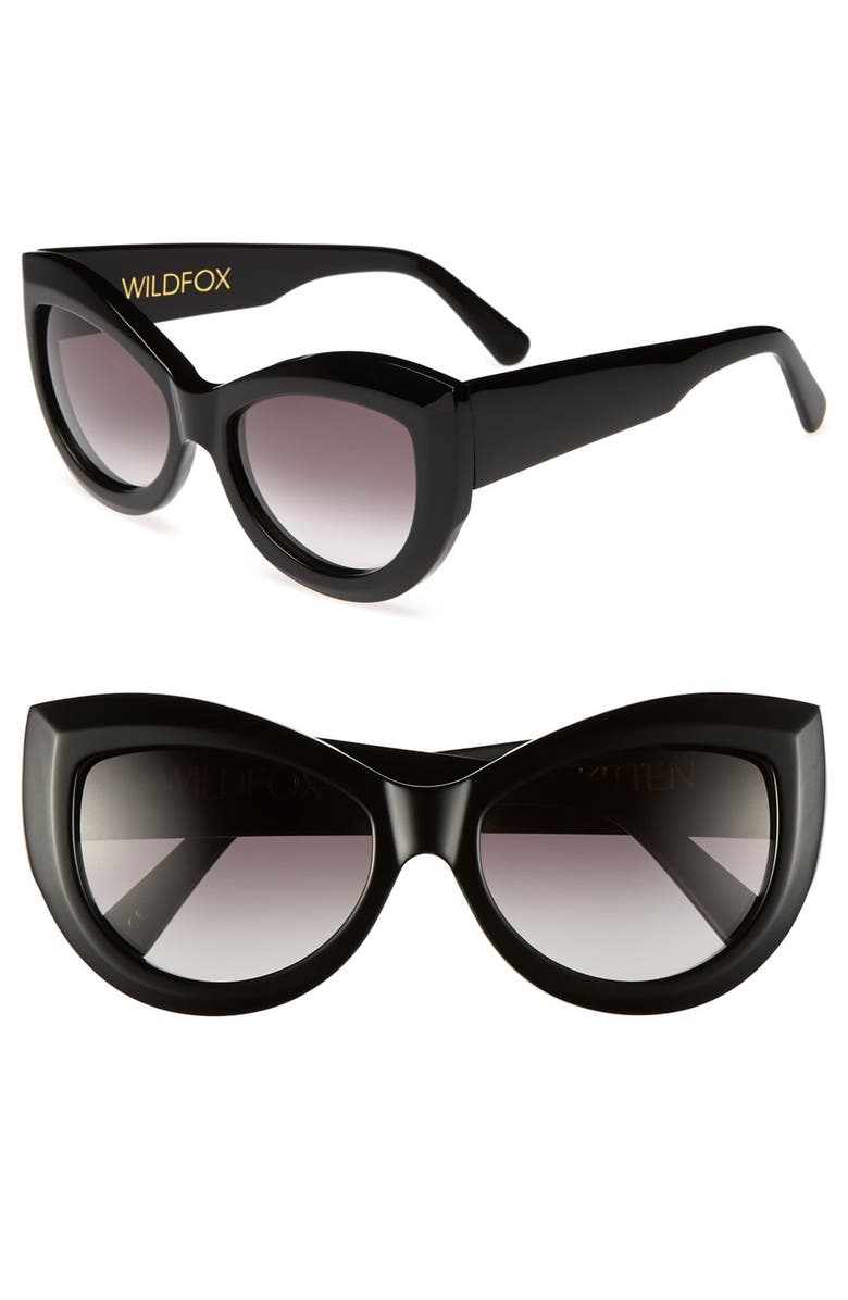 Wildfox 'Kitten' 56mm Sunglasses, Main, color,