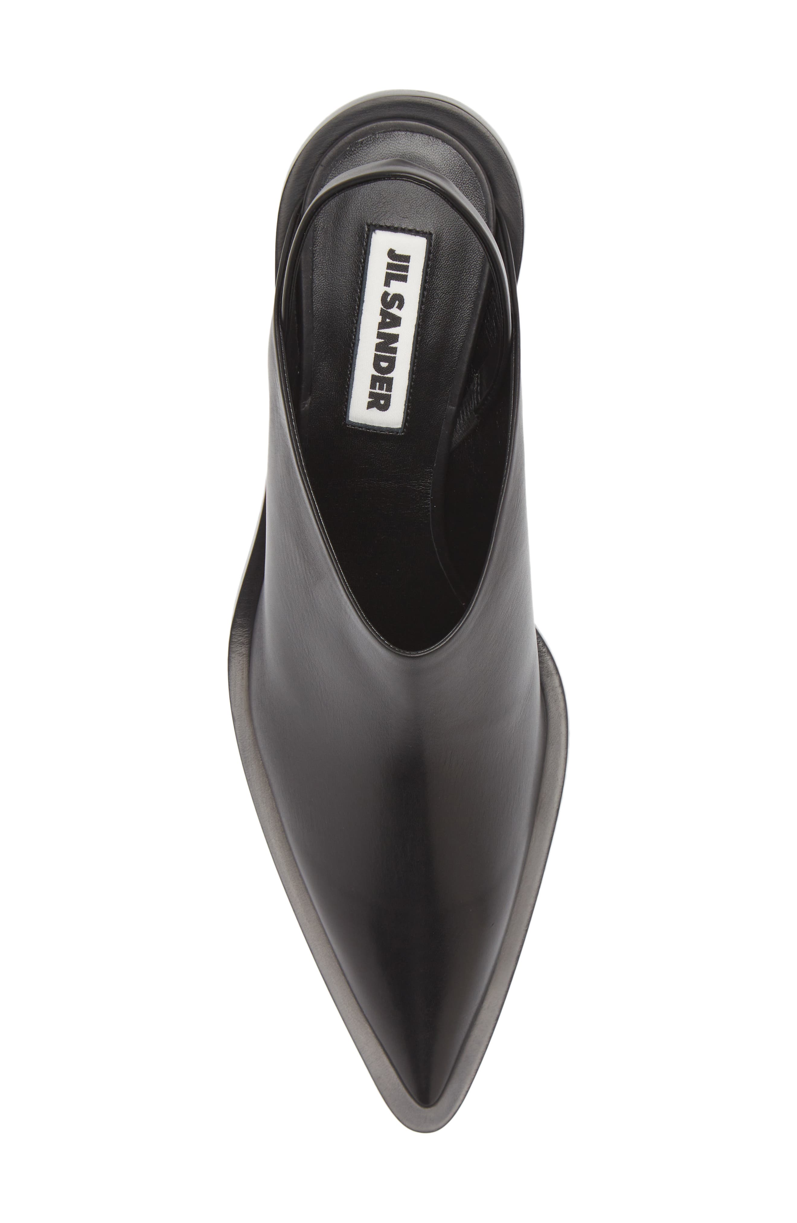 Jil Sander Pointed Toe Slingback Pump, Alternate, color, 